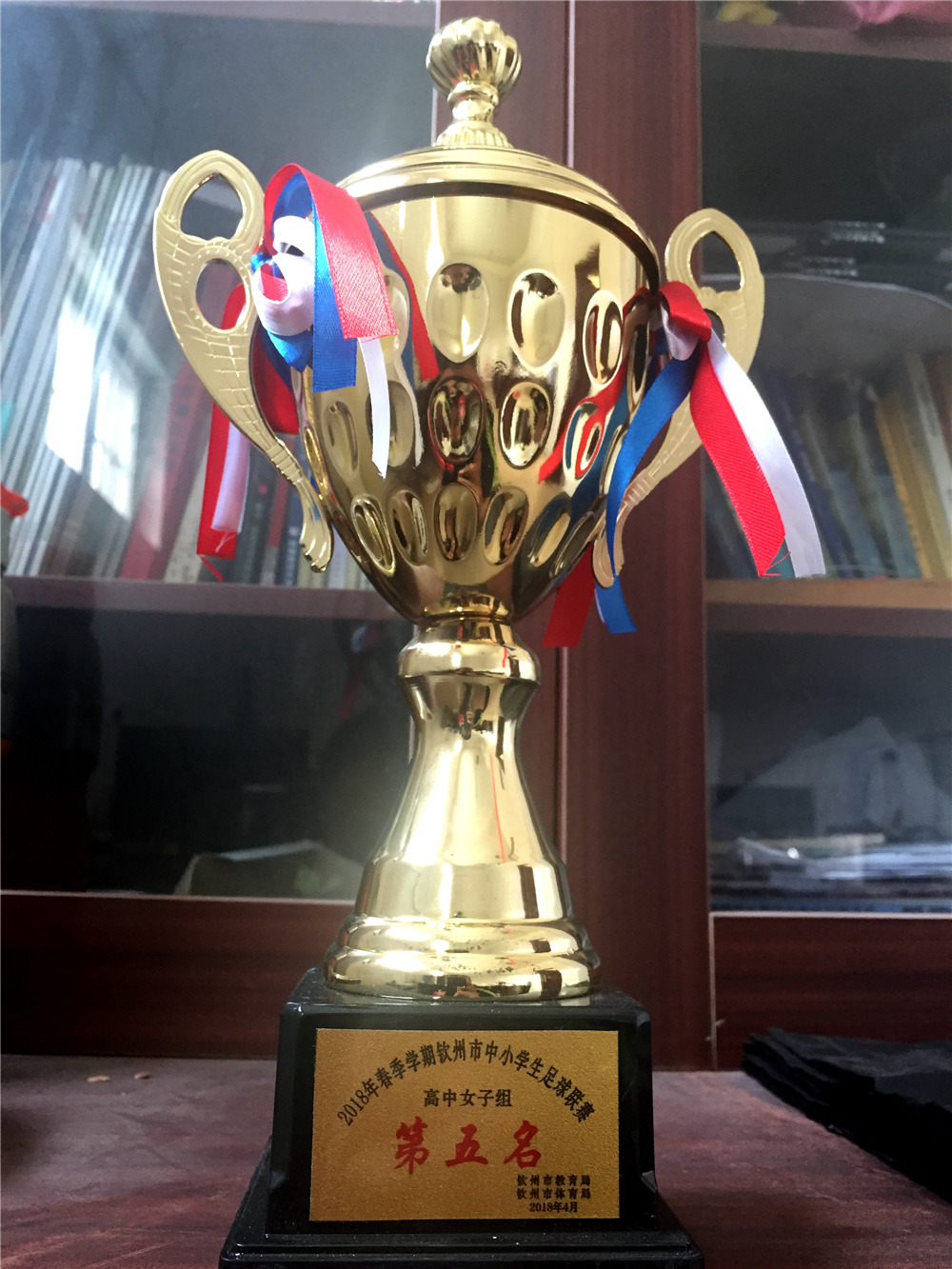 喜讯:我校参加2018年春季学期钦州市中小学生足球和篮球比赛荣获佳绩