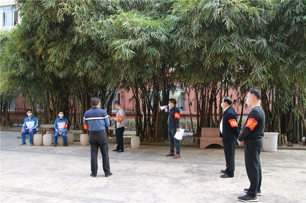 疫情防控不放松 应急演练再行动——钦州市第二中学开展2021年新冠肺炎疫情应急处置演练