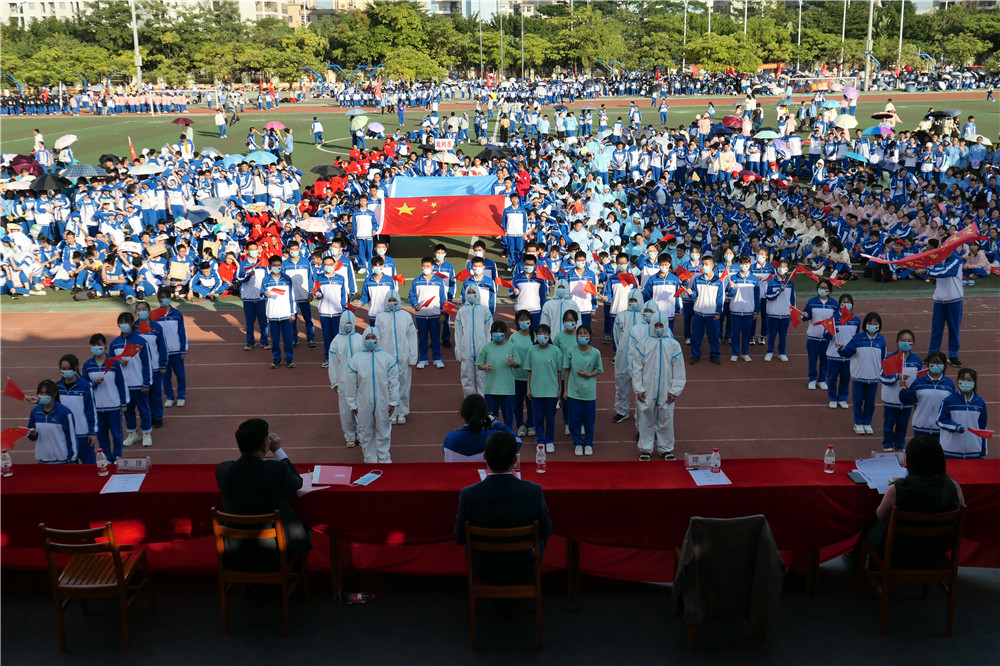 青春热血,活力四射!直击钦州市第二中学47周年校庆校园文化艺术节暨第三十五届校运会开幕式
